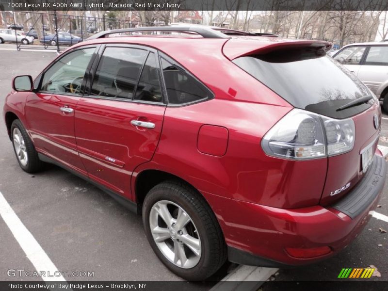 Matador Red Mica / Ivory 2008 Lexus RX 400h AWD Hybrid