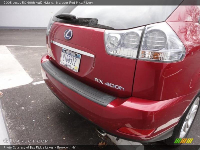 Matador Red Mica / Ivory 2008 Lexus RX 400h AWD Hybrid