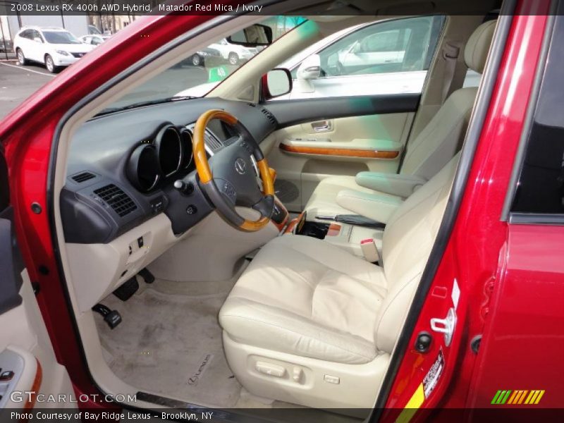 Matador Red Mica / Ivory 2008 Lexus RX 400h AWD Hybrid
