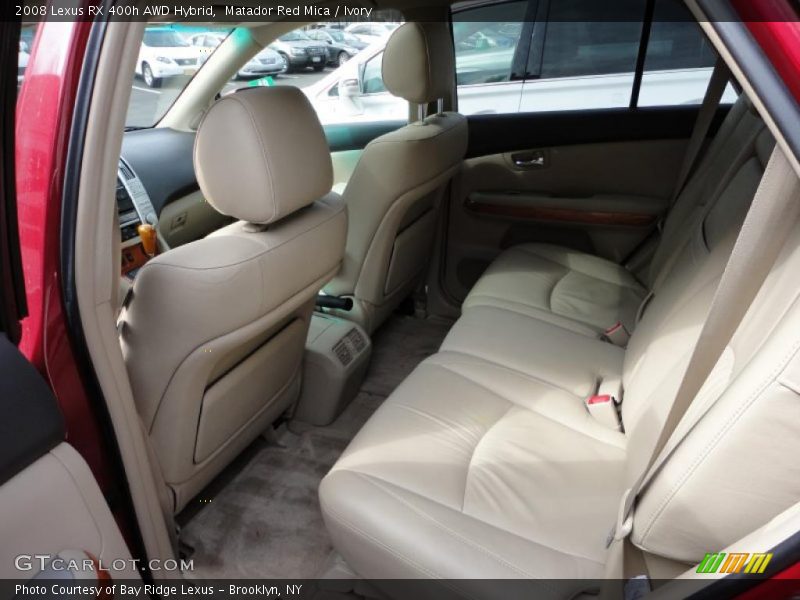 Matador Red Mica / Ivory 2008 Lexus RX 400h AWD Hybrid