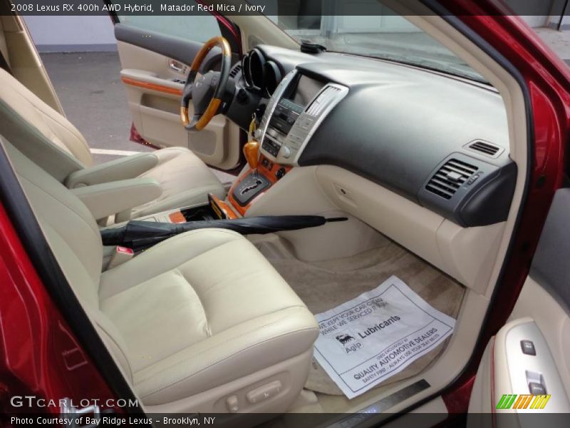 Matador Red Mica / Ivory 2008 Lexus RX 400h AWD Hybrid