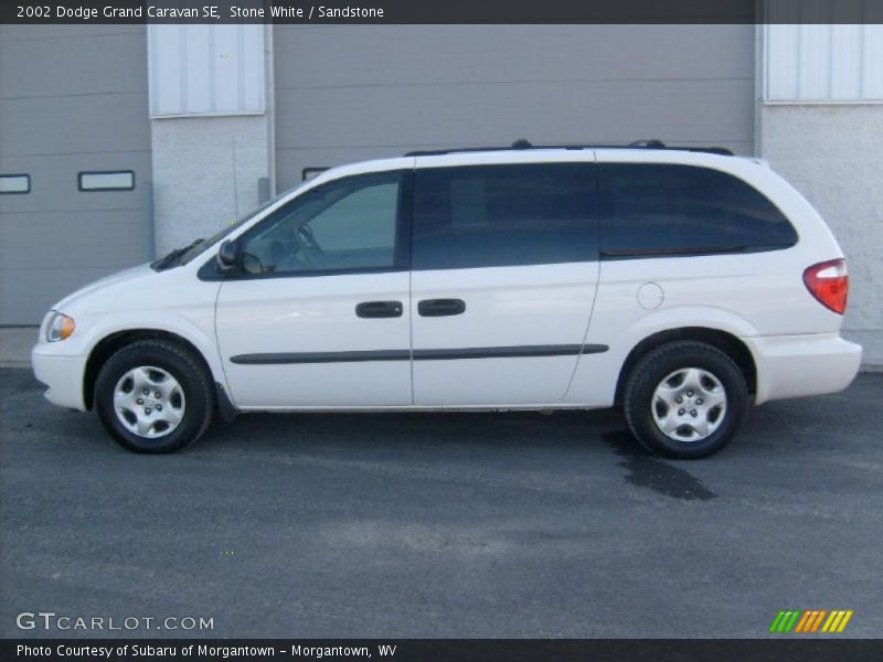 Stone White / Sandstone 2002 Dodge Grand Caravan SE