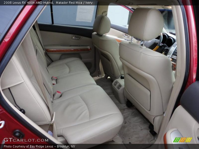 Matador Red Mica / Ivory 2008 Lexus RX 400h AWD Hybrid