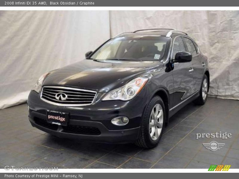 Black Obsidian / Graphite 2008 Infiniti EX 35 AWD