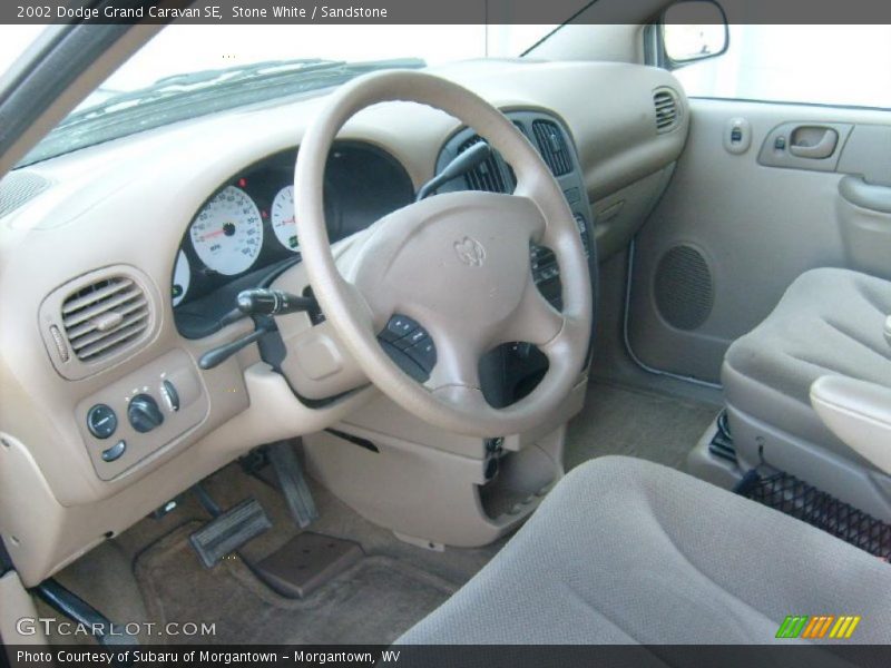  2002 Grand Caravan SE Sandstone Interior