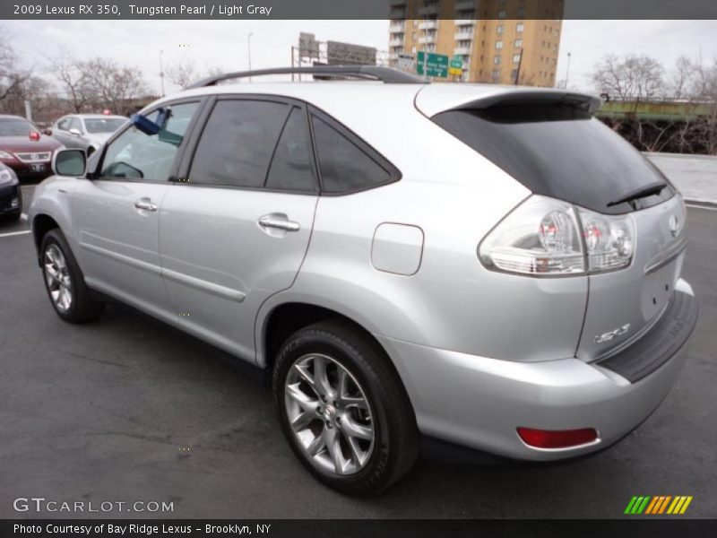 Tungsten Pearl / Light Gray 2009 Lexus RX 350