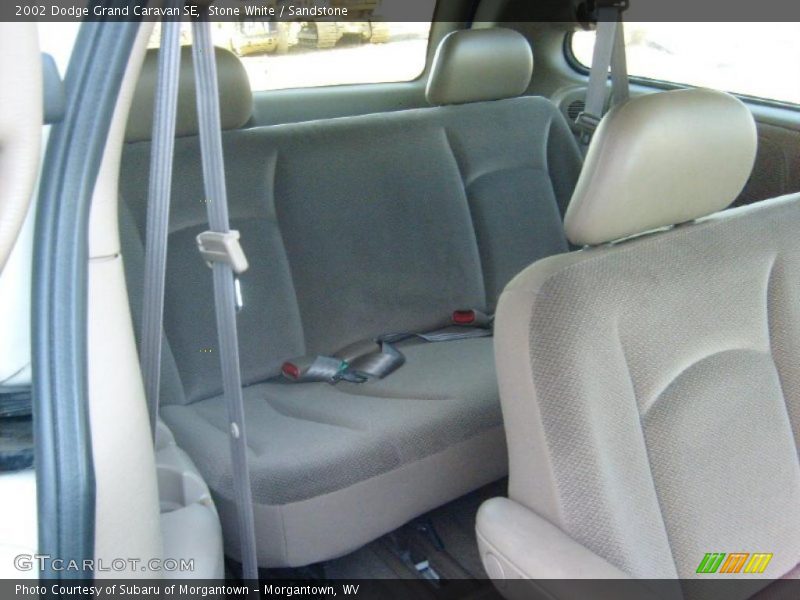 Stone White / Sandstone 2002 Dodge Grand Caravan SE