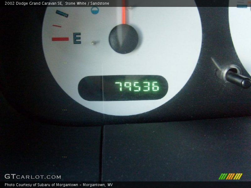 Stone White / Sandstone 2002 Dodge Grand Caravan SE