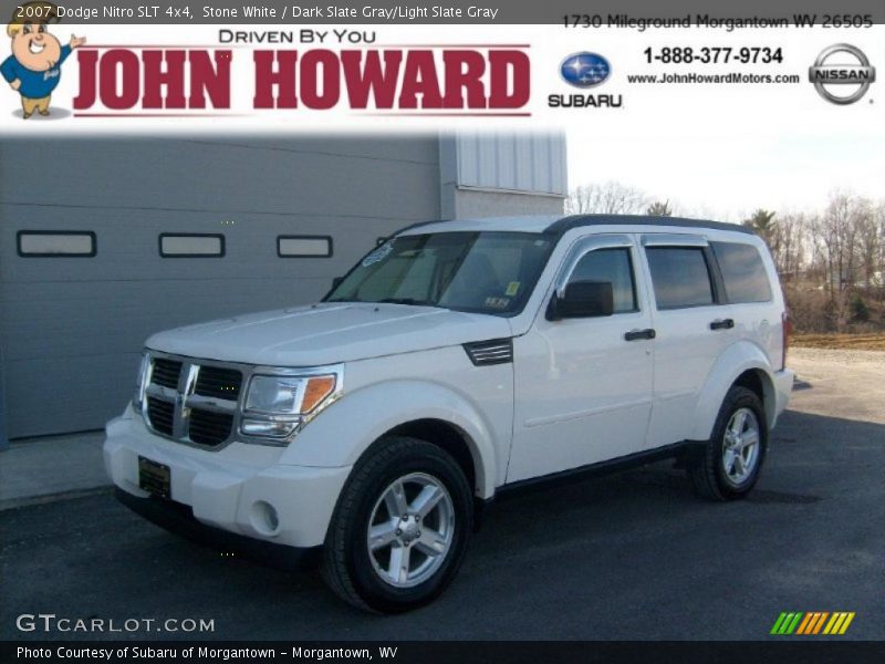 Stone White / Dark Slate Gray/Light Slate Gray 2007 Dodge Nitro SLT 4x4