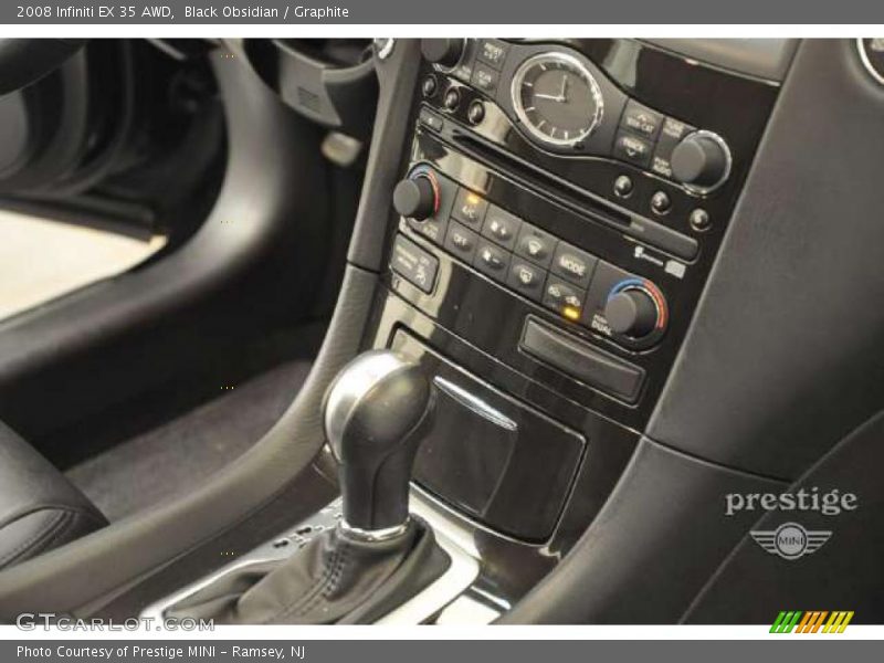 Black Obsidian / Graphite 2008 Infiniti EX 35 AWD