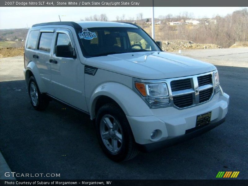 Stone White / Dark Slate Gray/Light Slate Gray 2007 Dodge Nitro SLT 4x4