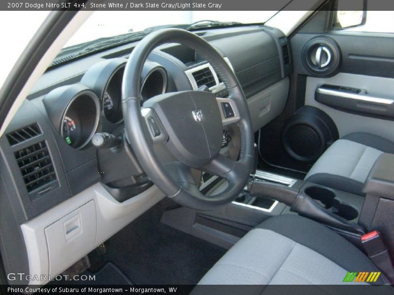 Stone White / Dark Slate Gray/Light Slate Gray 2007 Dodge Nitro SLT 4x4