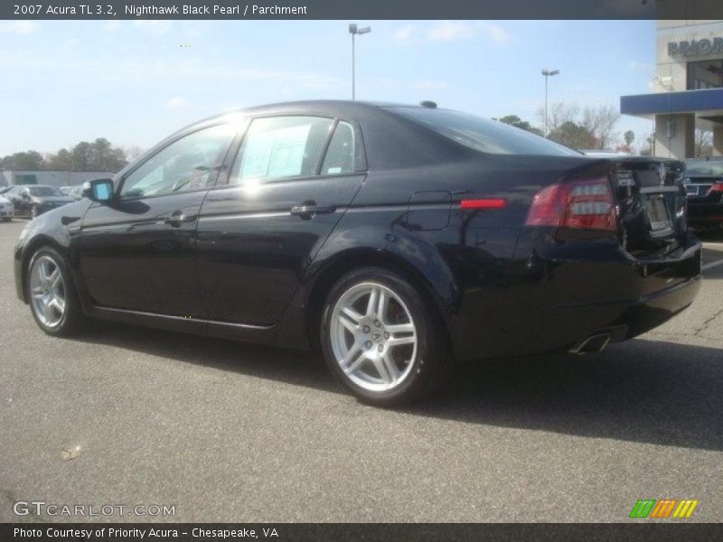 Nighthawk Black Pearl / Parchment 2007 Acura TL 3.2