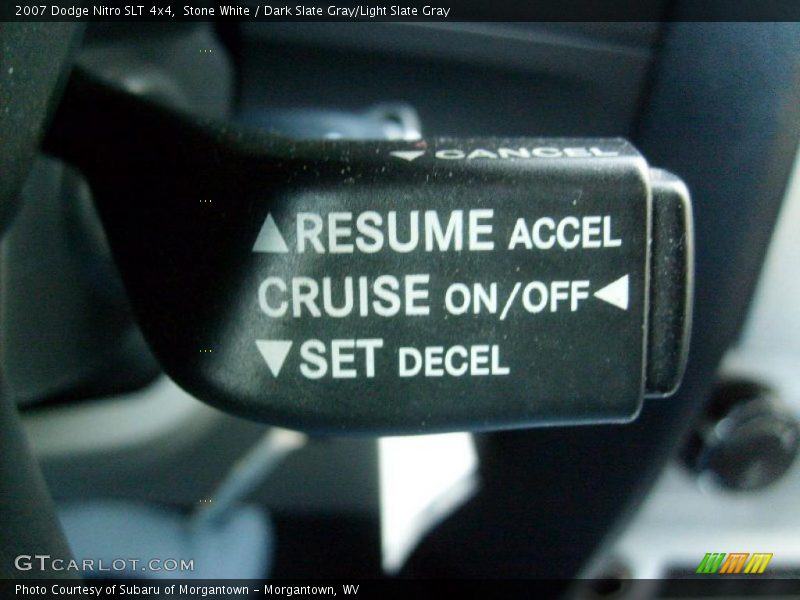 Stone White / Dark Slate Gray/Light Slate Gray 2007 Dodge Nitro SLT 4x4