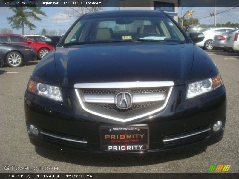 Nighthawk Black Pearl / Parchment 2007 Acura TL 3.2