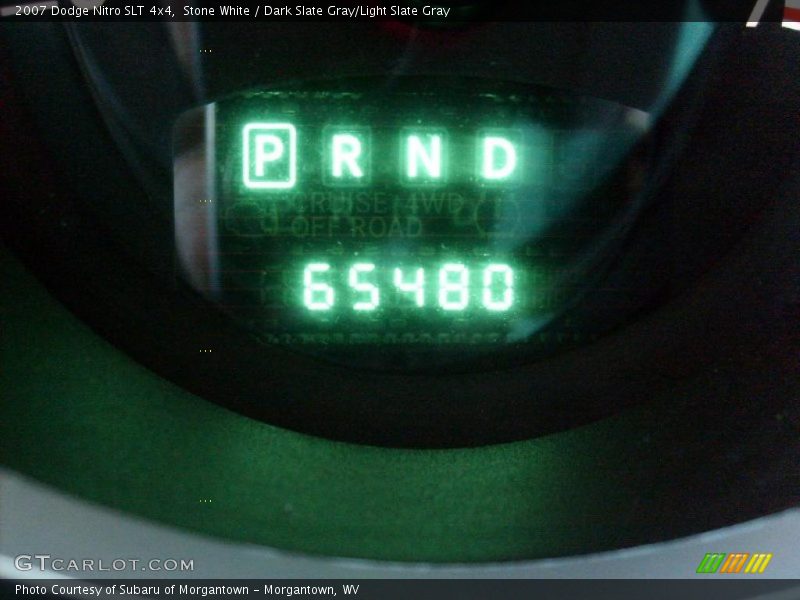 Stone White / Dark Slate Gray/Light Slate Gray 2007 Dodge Nitro SLT 4x4