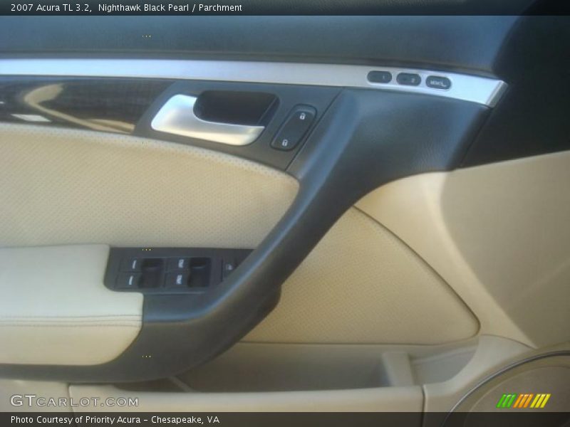 Nighthawk Black Pearl / Parchment 2007 Acura TL 3.2