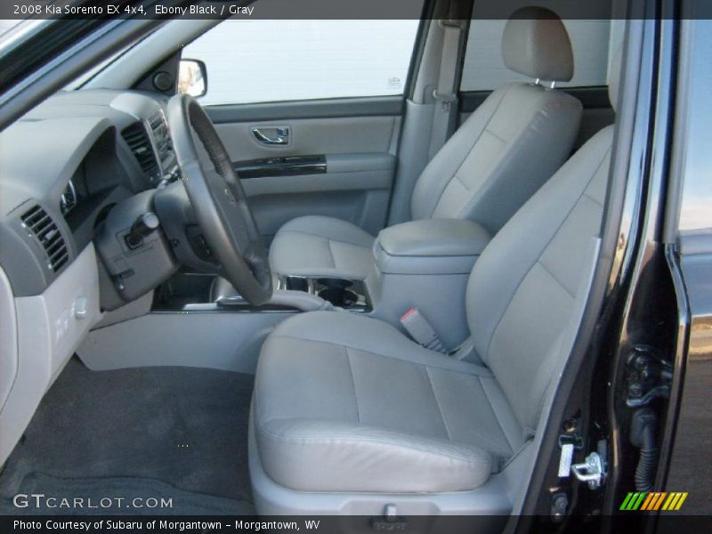 Ebony Black / Gray 2008 Kia Sorento EX 4x4