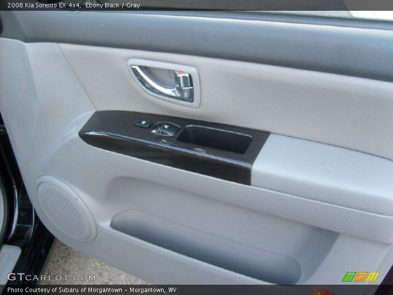 Ebony Black / Gray 2008 Kia Sorento EX 4x4