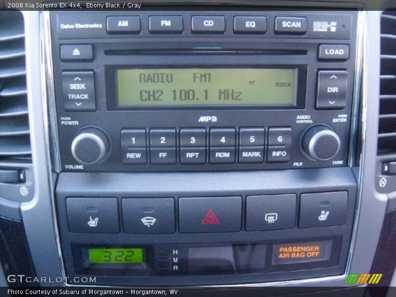 Controls of 2008 Sorento EX 4x4