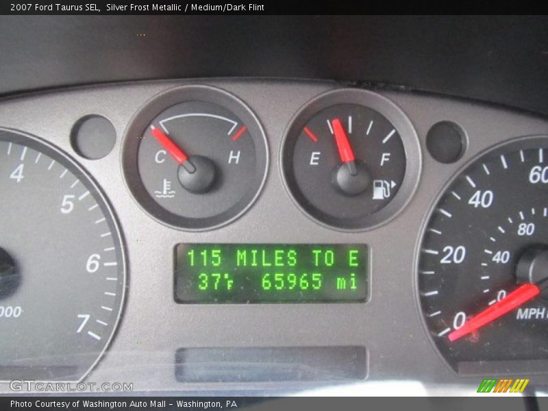 Silver Frost Metallic / Medium/Dark Flint 2007 Ford Taurus SEL