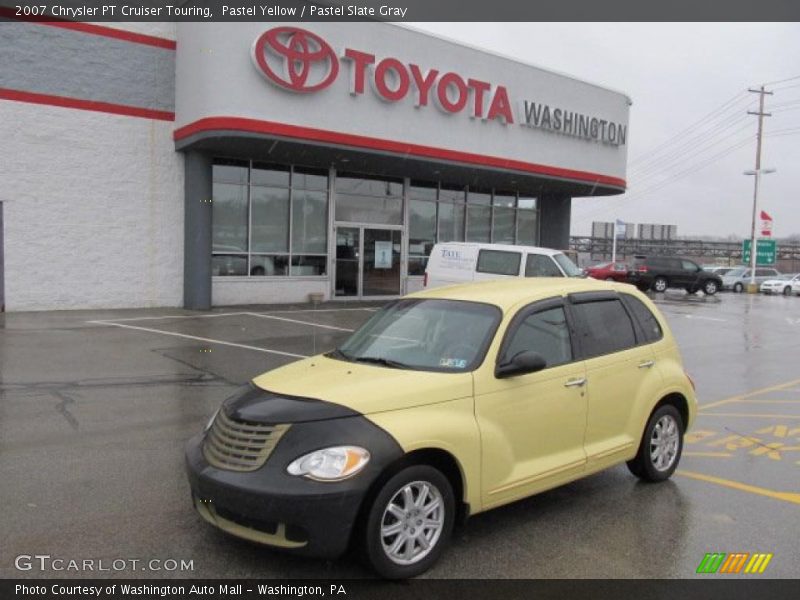 Pastel Yellow / Pastel Slate Gray 2007 Chrysler PT Cruiser Touring