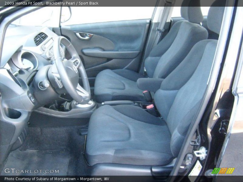 Blackberry Pearl / Sport Black 2009 Honda Fit Sport