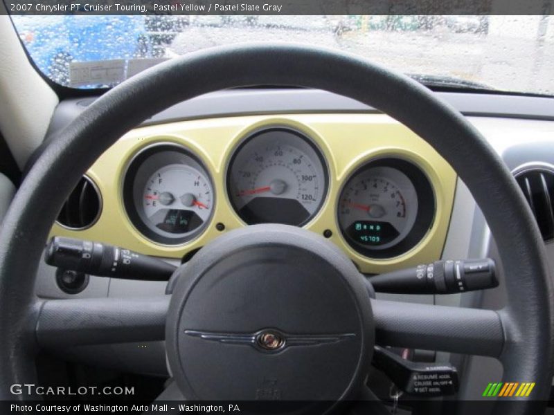 Pastel Yellow / Pastel Slate Gray 2007 Chrysler PT Cruiser Touring
