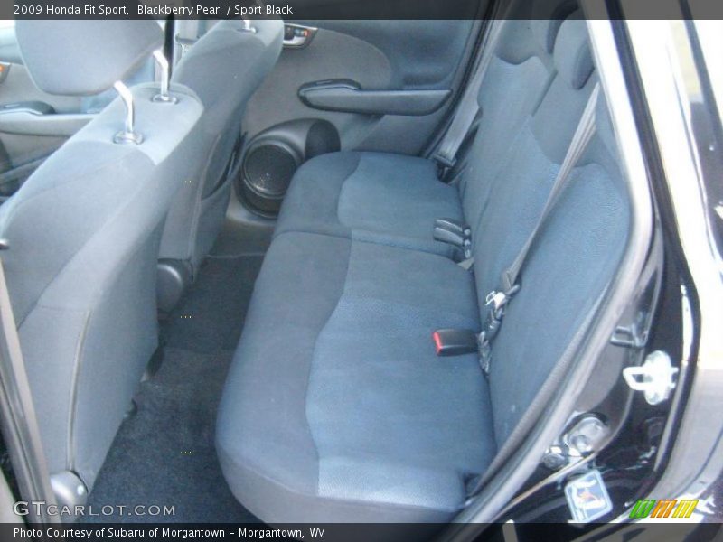 Blackberry Pearl / Sport Black 2009 Honda Fit Sport