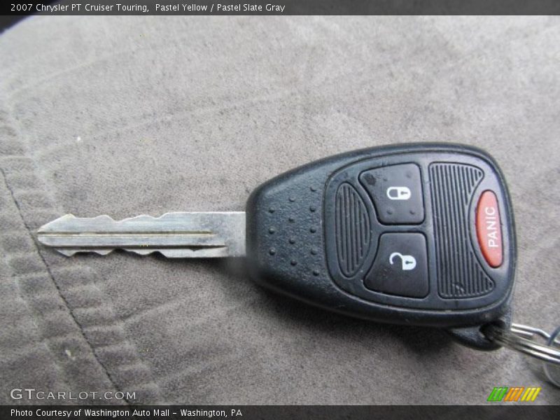 Pastel Yellow / Pastel Slate Gray 2007 Chrysler PT Cruiser Touring
