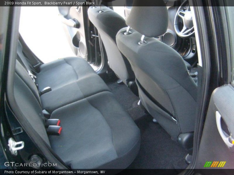 Blackberry Pearl / Sport Black 2009 Honda Fit Sport
