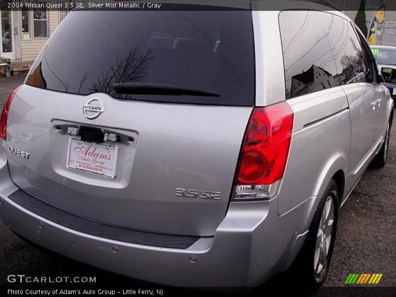 Silver Mist Metallic / Gray 2004 Nissan Quest 3.5 SE