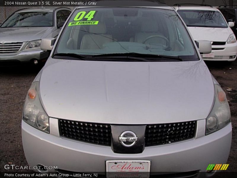Silver Mist Metallic / Gray 2004 Nissan Quest 3.5 SE