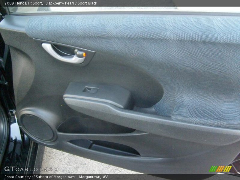 Blackberry Pearl / Sport Black 2009 Honda Fit Sport