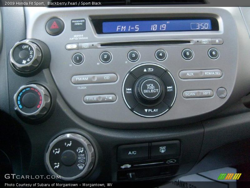 Blackberry Pearl / Sport Black 2009 Honda Fit Sport