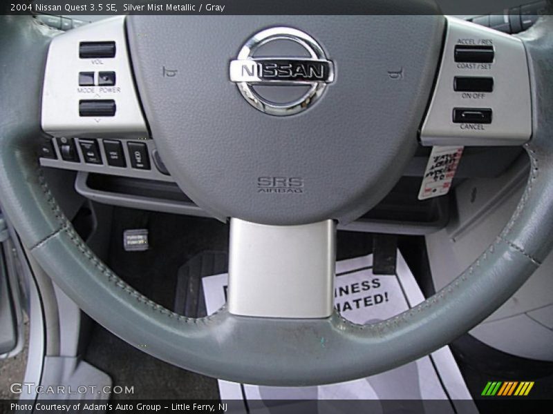Silver Mist Metallic / Gray 2004 Nissan Quest 3.5 SE