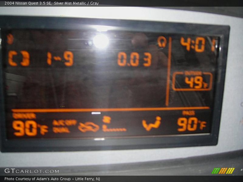 Silver Mist Metallic / Gray 2004 Nissan Quest 3.5 SE