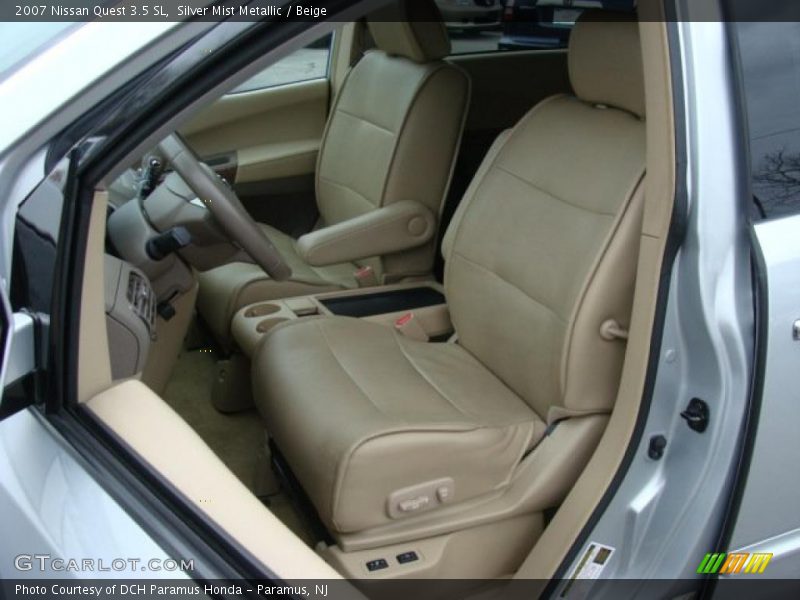 Silver Mist Metallic / Beige 2007 Nissan Quest 3.5 SL