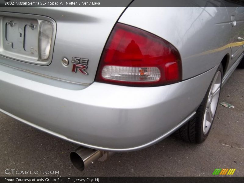 Molten Silver / Lava 2002 Nissan Sentra SE-R Spec V