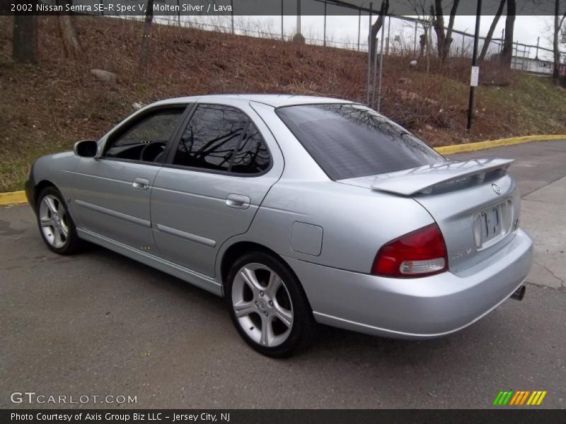 Molten Silver / Lava 2002 Nissan Sentra SE-R Spec V