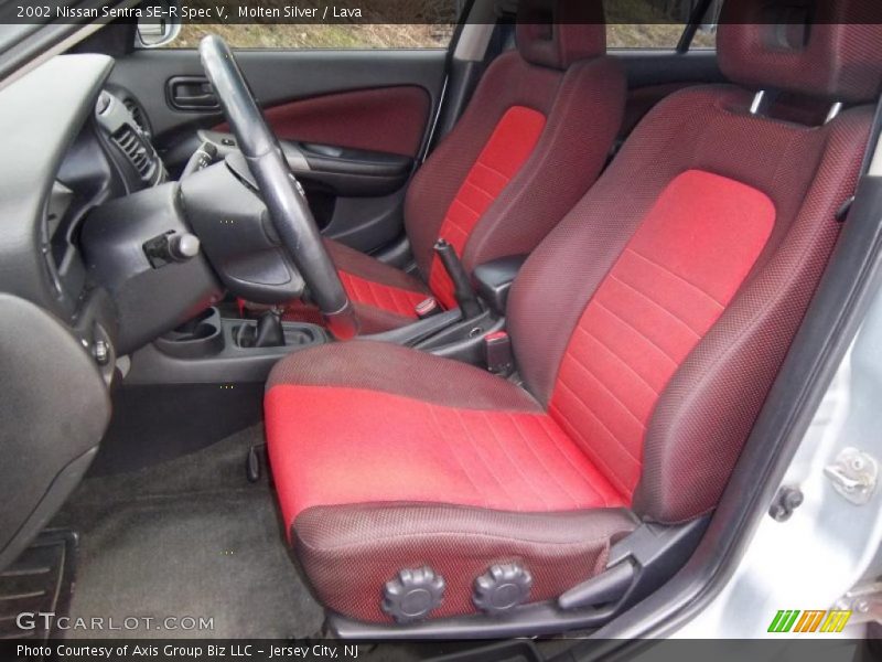  2002 Sentra SE-R Spec V Lava Interior
