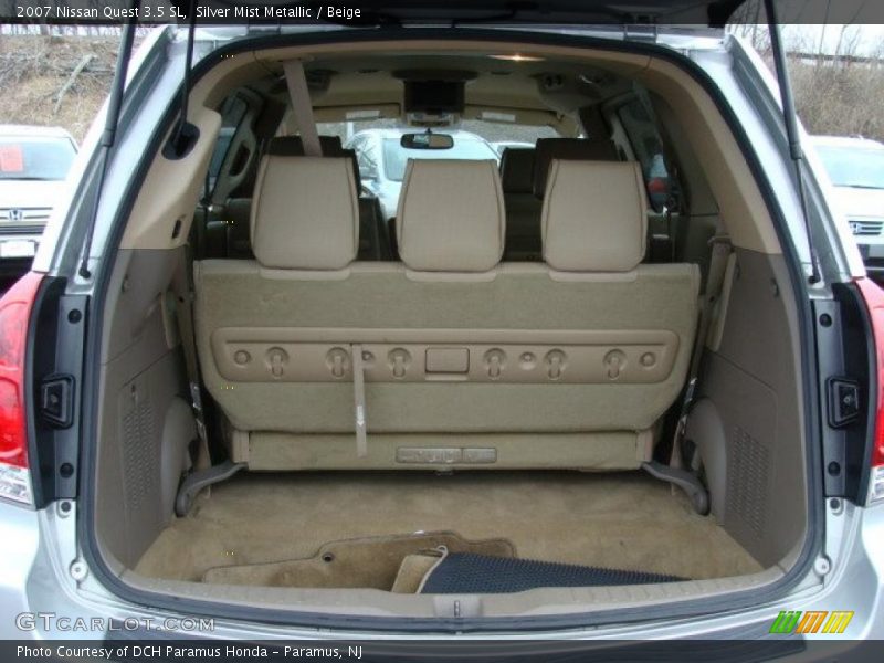 Silver Mist Metallic / Beige 2007 Nissan Quest 3.5 SL