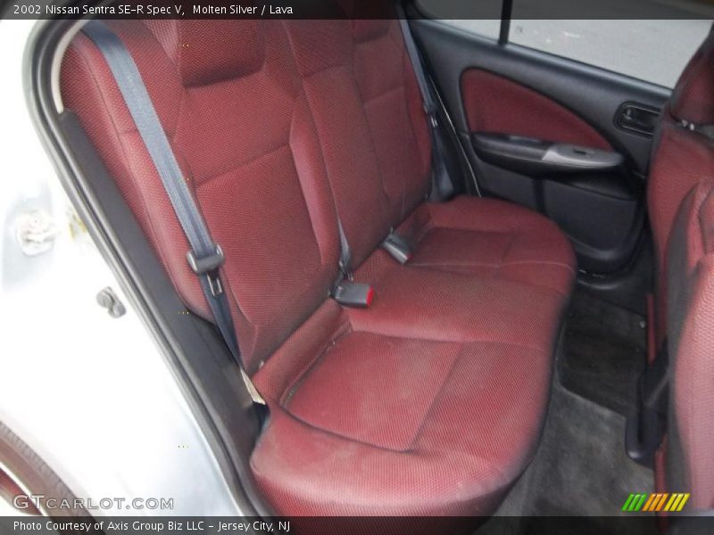 Molten Silver / Lava 2002 Nissan Sentra SE-R Spec V