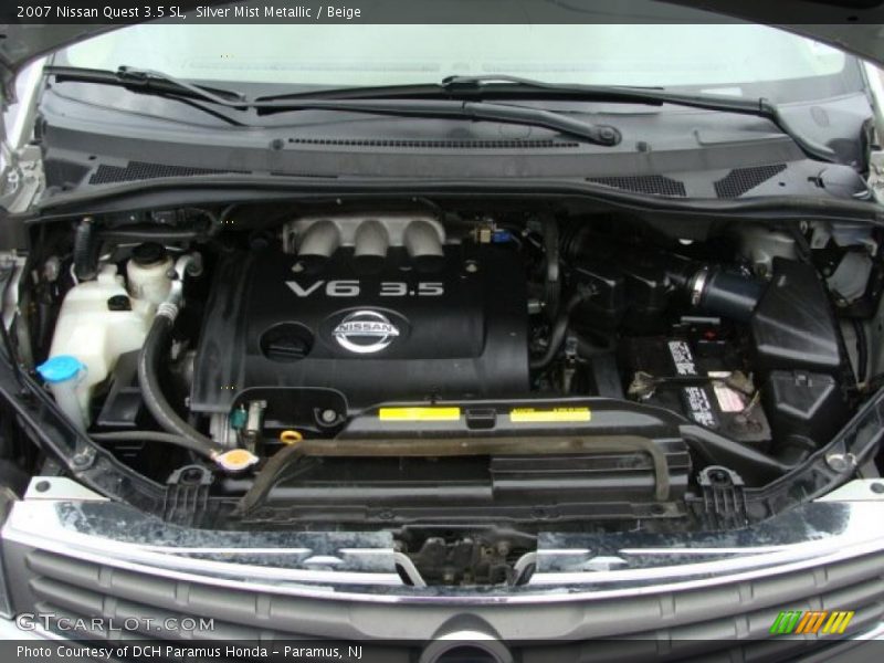 Silver Mist Metallic / Beige 2007 Nissan Quest 3.5 SL