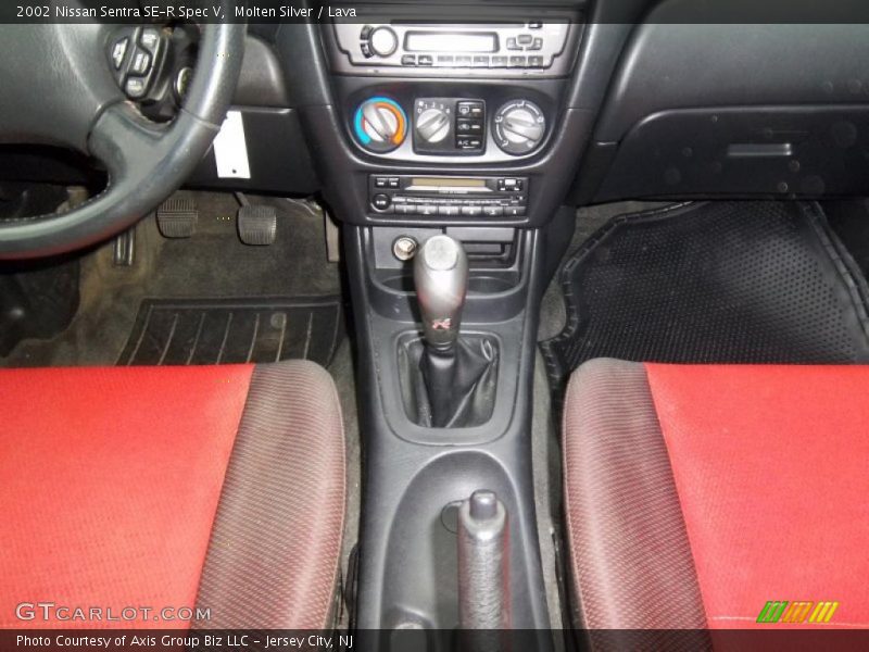 Molten Silver / Lava 2002 Nissan Sentra SE-R Spec V