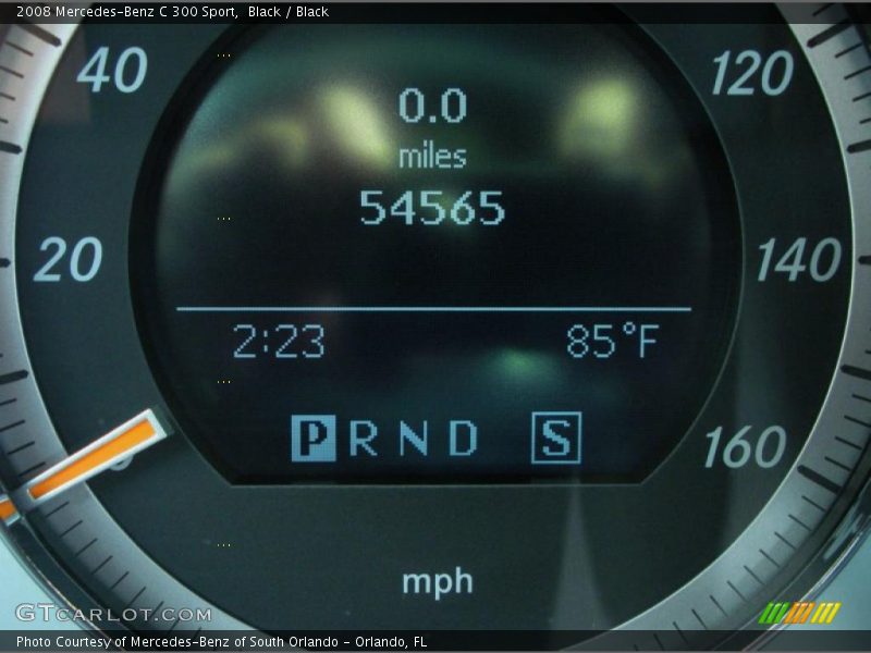 Black / Black 2008 Mercedes-Benz C 300 Sport
