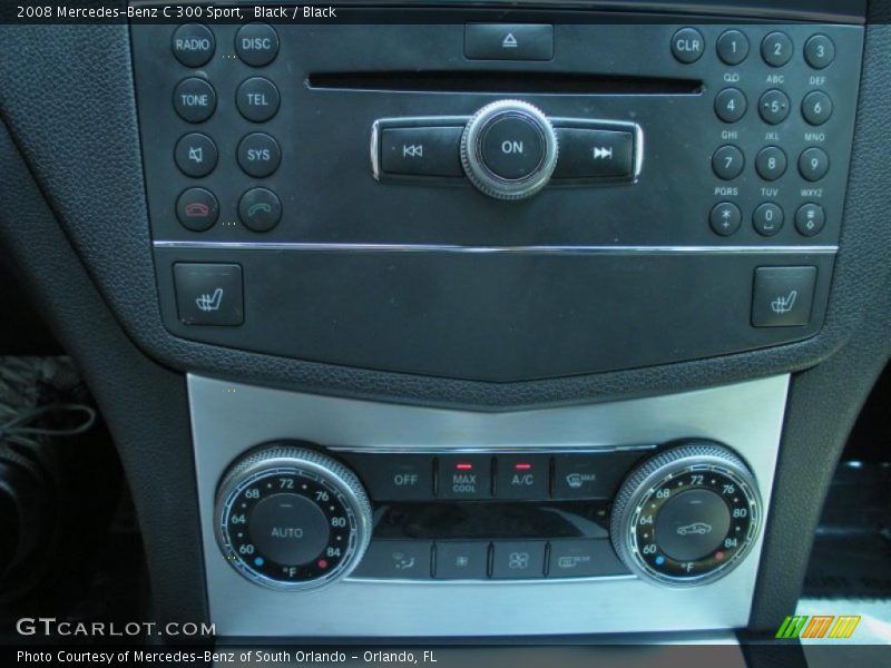 Black / Black 2008 Mercedes-Benz C 300 Sport