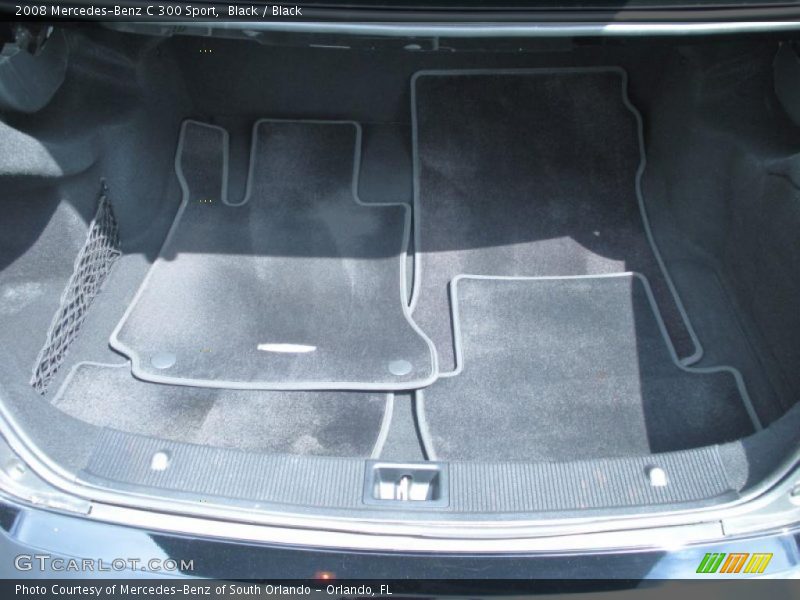 Black / Black 2008 Mercedes-Benz C 300 Sport