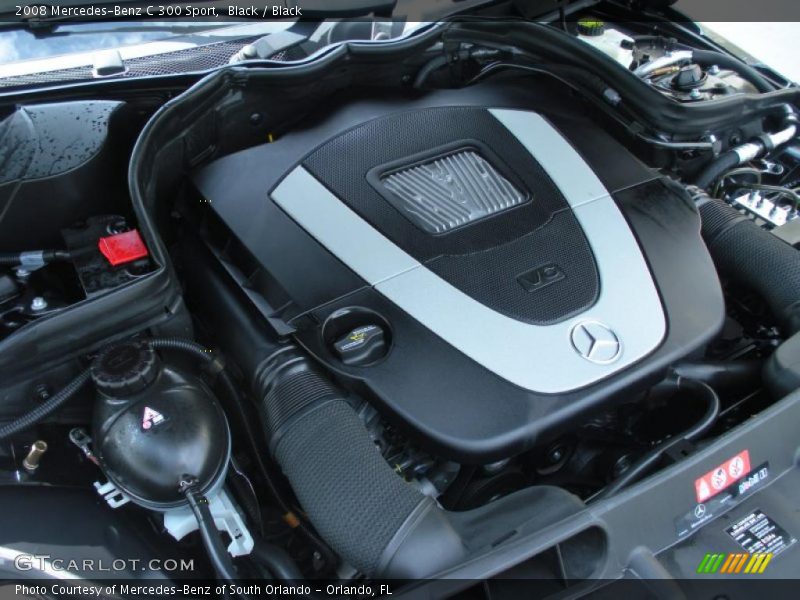 Black / Black 2008 Mercedes-Benz C 300 Sport