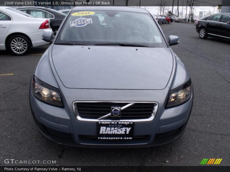 Orinoco Blue Pearl / Off Black 2008 Volvo C30 T5 Version 1.0